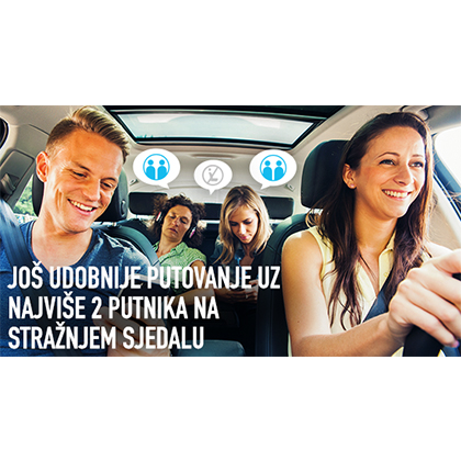 Manje je više: Još udobnije dijeljenje prijevoza!